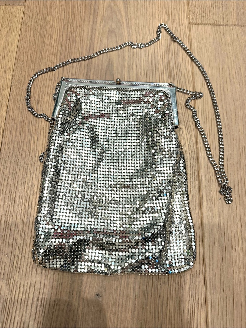 Silver Mesh Evening Bag by Whiting & Davis